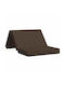 vidaXL Brown Decorative Pillow Case 45x100cm