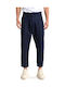 Ανδρικό Παντελόνι Τζιν με Relaxed Εφαρμογή Dark Blue