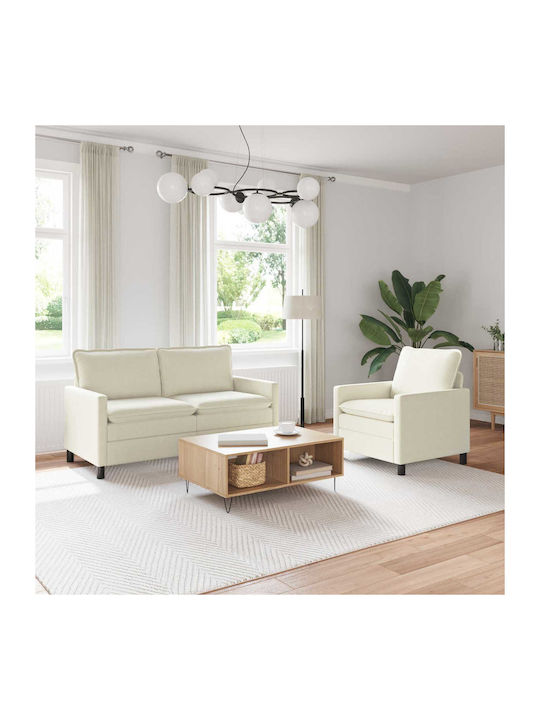 vidaXL Wohnzimmermöbel-Set 2-Sitzer & Sessel