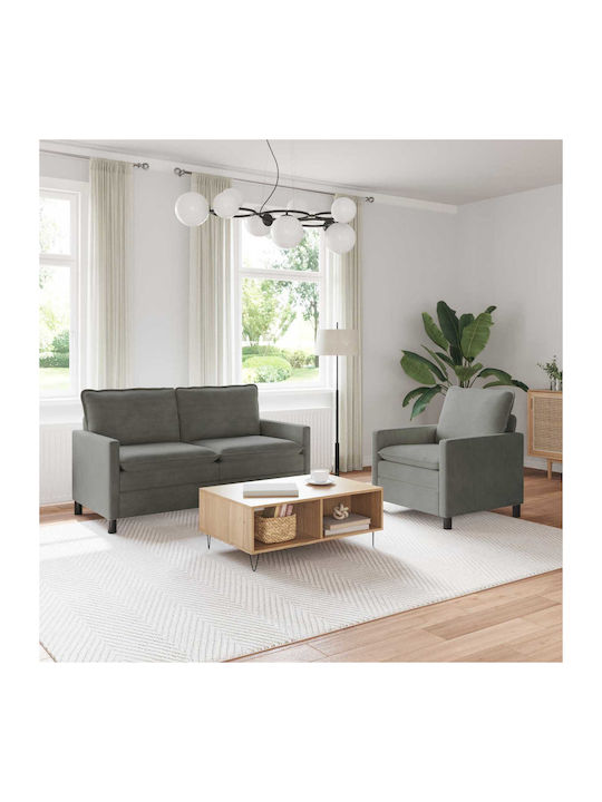 vidaXL Wohnzimmermöbel-Set Offenes 2-Sitzer & S...
