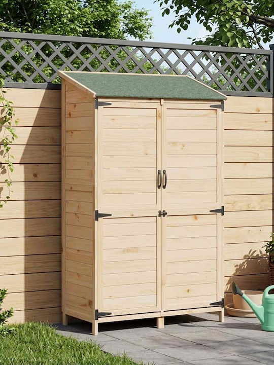 Wooden Garden Shed L1.065xW0.56xH1.76m
