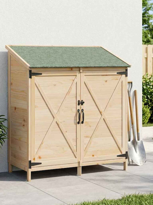 Wooden Garden Shed M1.06xW0.56xH1.135m