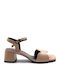 Antrin Damen Sandalen Beige