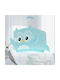Ango Little Single-Light Kids Ceiling Light Hanging Made of Plastic 15W with E27 Base Turquoise 33x24cm