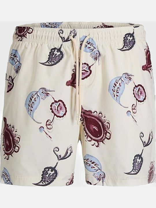 Men's Swim Shorts Ecru