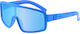R2 Cycling Glasses with Blue Frame and Multicolour Lenses