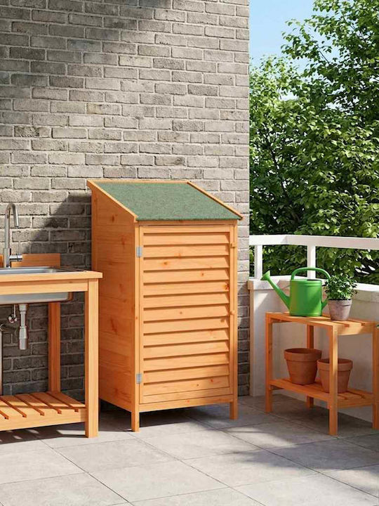 Wooden Garden Shed M0.59xW0.56xH1.135m