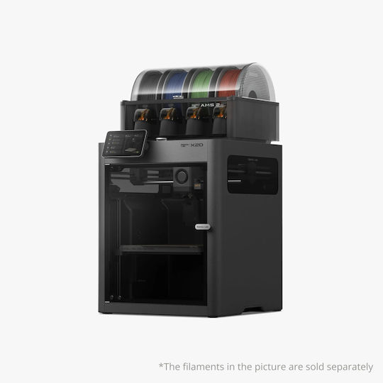 Bambu Lab X2D Combo Imprimantă 3D Autonomă cu Extruder Dublu și Conectivitate USB / Wi-Fi