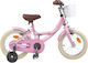 vidaXL 14" Kids' BMX Bicycle Pink