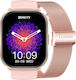 Gravity GT43-1 47mm Smartwatch cu Pulsometru (Roz)