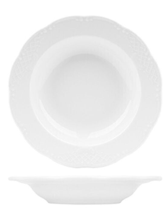 Ionia Porcelain Soup Plate Olympia 23cm