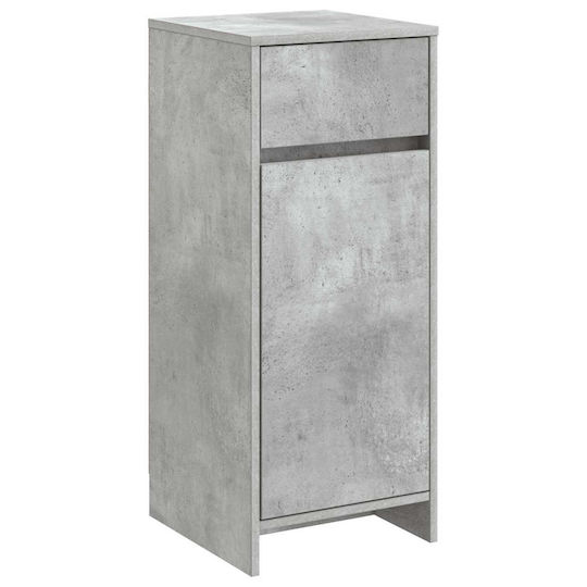vidaXL Bathroom Vanity Unit Without Sink L35xW36.5xH85cm Concrete Gray