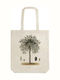 Skona Ting Βαμβακερή Τσάντα Stbag34 Olive Tree Shopper 10159607 7340117712346