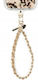 Crong Phone Charm Lanyard Phone Pendant Beige Twist Crgphch17