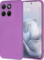 Techsuit Softflex Back Cover Σιλικόνης Μωβ (Mot...