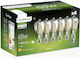 Lumiled LED Glühbirnen 8W für E27 Glühbirnensockel und Form ST64 Naturweiß 880lm 6 Stück