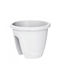 Galicja Plastic White Planter Box 30x30cm