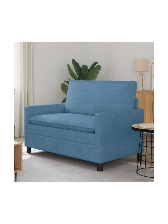 Doppelsitzer Sofa Blau 126x81x87.5cm