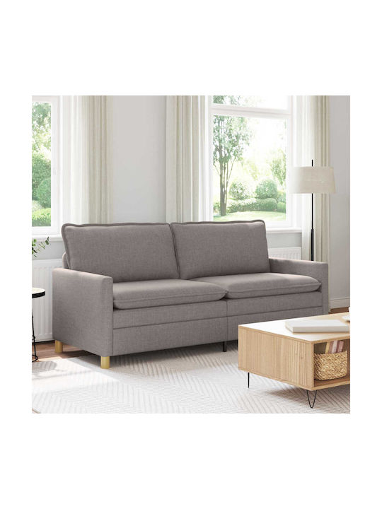 Διθέσιος Καναπές Taupe 196x81x87.5εκ.
