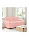Two-Seater Couch Pink 156x81x87.5cm