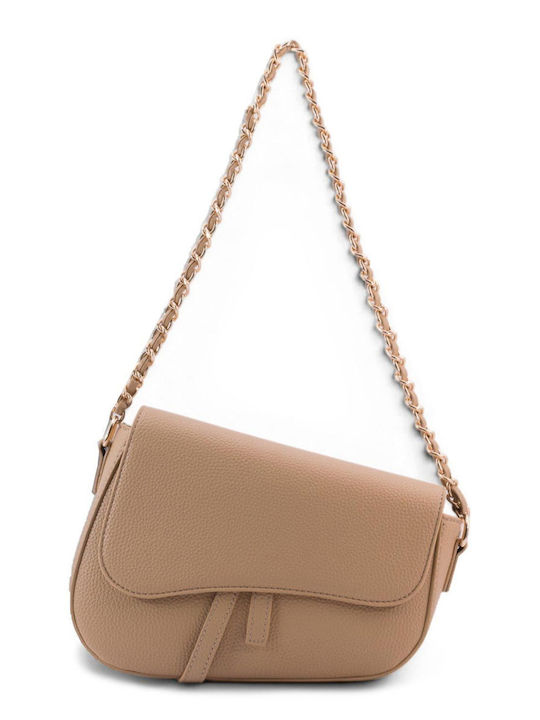 Love4shoes Women's Handbag Shoulder Beige