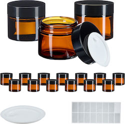 Relaxdays Βαζάκι Γυάλινο 60ml