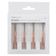 Set 4 Duză Creality Unicorn Pentru Imprimantă 3D Debit Mare Imprimare Viteză Mare 2 Duză 0.4 Mm 1 Duză 0.6 Mm 1 Duză 0.8 Mm Compatibil K1c Ender 3 V3 Realizat Din Aliaj De Cupru Oțel Călit Titan