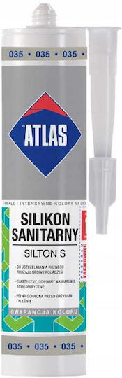 Atlas Silton S Flexible Sanitary Silicone Gray 280 Ml