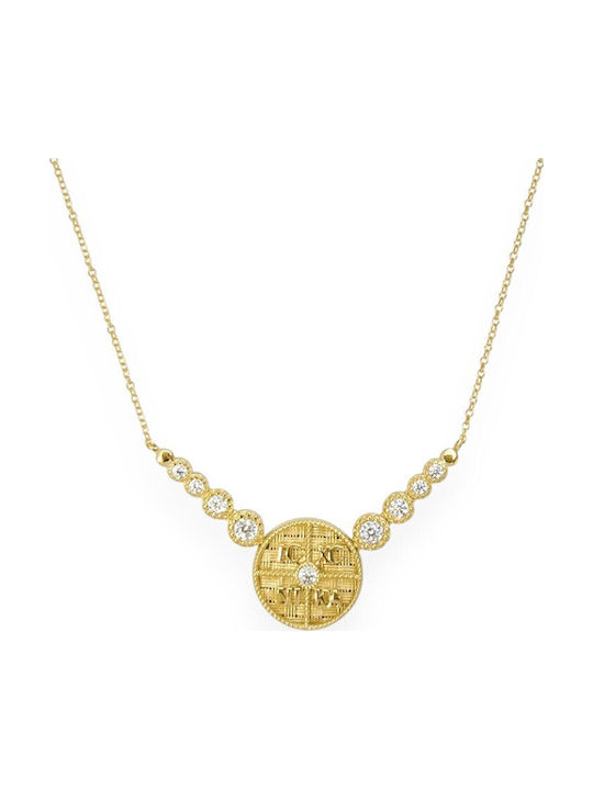 Goldjewels Necklace Constantine Talisman From 14K Gold