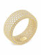 Guess Women's Gold Plated Steel Ring