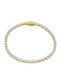 Oxette Women's Riviera Bracelet Gold Plated Steel with Zircon