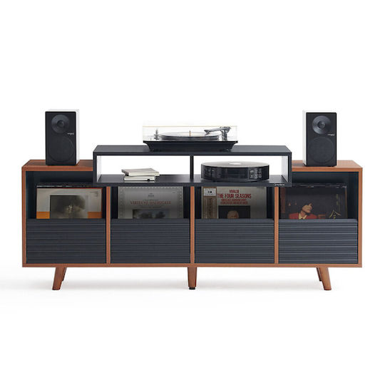 NorStone Oslo 1600 Hi-Fi Furniture Black