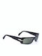 Persol Unisex Sunglasses with Black Frame and Green Lens PO2709S 9531/56