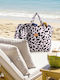 Nima Kaia Stoff Strandtasche Rosa