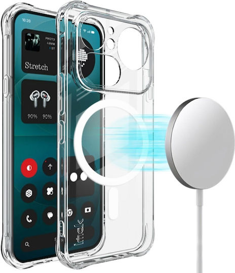 Imak Buffer Magsafe Handyhülle Silikon Transparent Für Nothing Phone 4a Pro