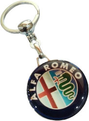 Breloc Chei Metalic Email Alfa Romeo 10367-k Breloc Chei Metalic Email Alfa Romeo 10367-k