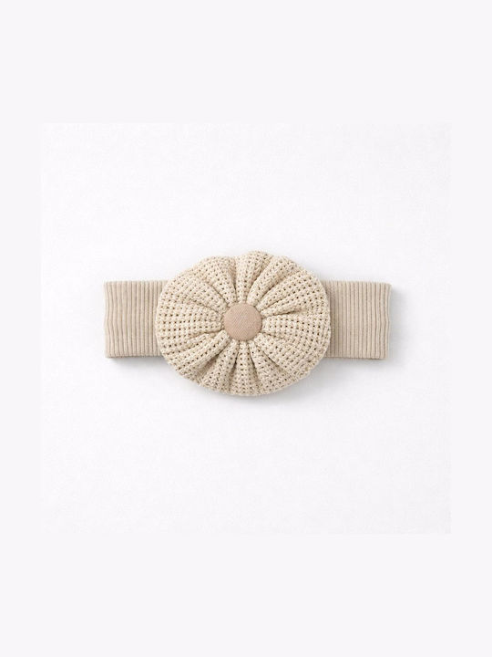 Babexi Kinder Haarband in Beige Farbe