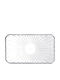 Orion Piată De Servire Rectangulară Din Sticlă Transparentă 27.5x16.5cm