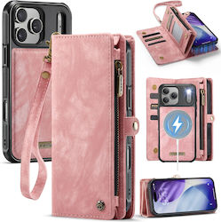 Caseme 008 Iphone 17 Pro Max 5g Θήκη Πορτοφόλι Αποσπώμενη Θήκη Σιλικόνης Pink Caseme 008 Iphone 17 Pro Max 5g Θήκη Πορτοφόλι Αποσπώμενη Θήκη Σιλικόνης Pink