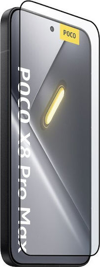Crong 3d Armour Glass Lite Full Glue Tempered Glass Xiaomi Poco X8 Pro Max 5g Crg3daglxmx8pm
