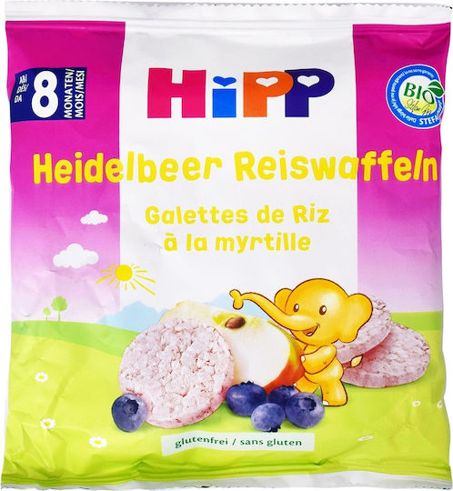 Hipp Reiswaffelchen Apfel Zuckerfrei 30g 15 Stück