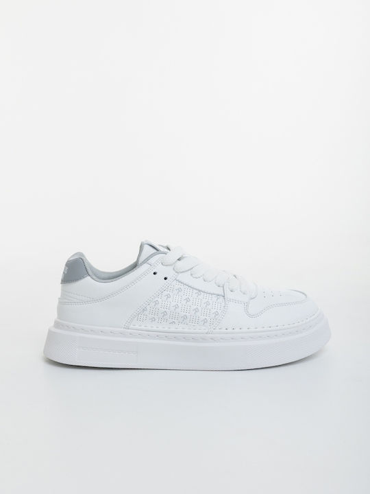 Kalapod Adidași Flatforms Pentru Bărbați Albi