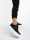 Adidași Flatforms Pentru Femei Negri și Albi