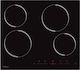 Tesla Ceramic Autonomous Cooktop With Lock Mode 59x52cm