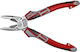 Adeleq Zange Gs Grau-Rot Griff 180mm