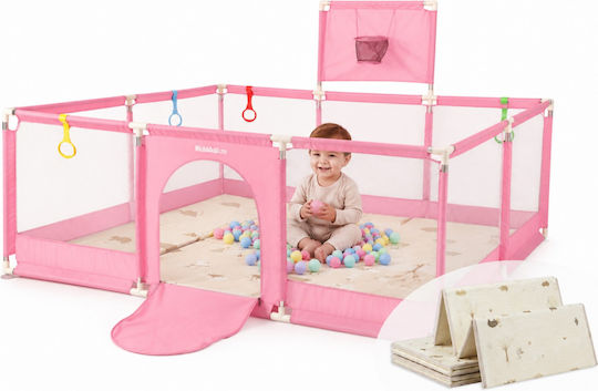 Babybett Mit Matratze Rosa 200x180cm