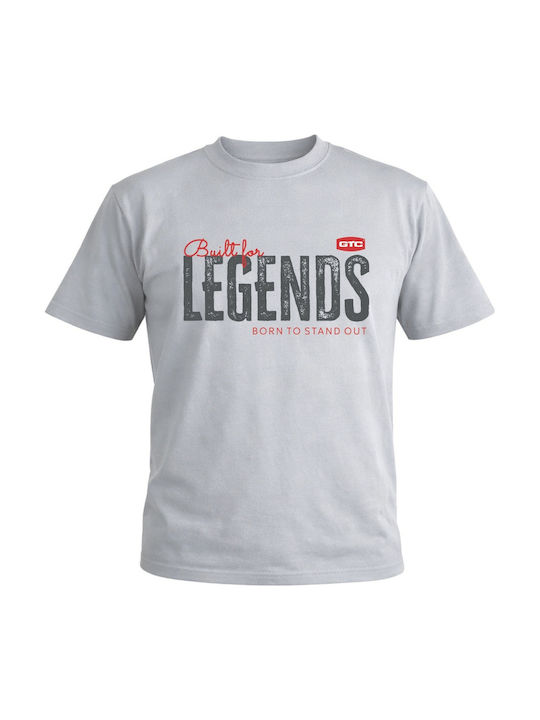 Gtc Tricou Cu Mâneci Scurte Legend Gri M