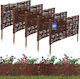 Kotarbau Gartenhecke in Beige Farbe 60x30cm 5 Stück
