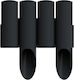 Cellfast Plastic Garden Hedge in Gray Colour 4 Pieces