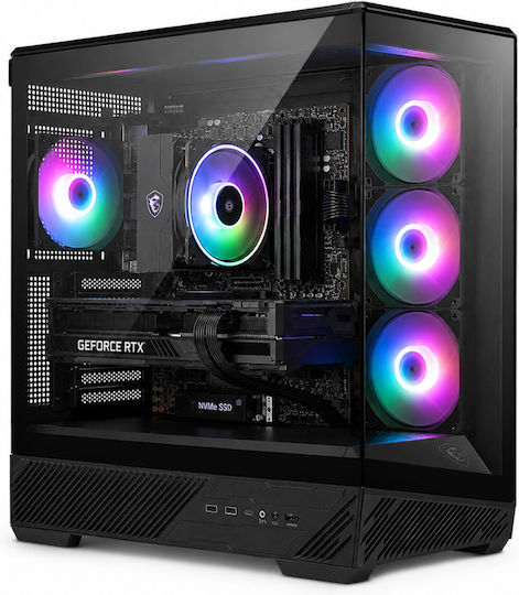 Vengeance Ultra-V6 MSI Edition Гейминг Настолен Компютър (Ryzen 7-8700F/32GB DDR5/1.0TB SSD/GeForce RTX 5060/Без Операционна Система)